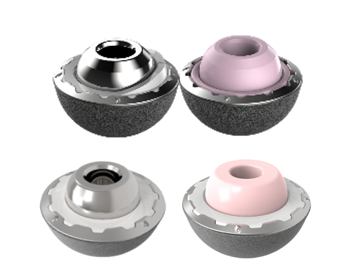 国产一杯多衬等离子喷钛型髋臼系统、国产等离子喷钛型髋臼系统